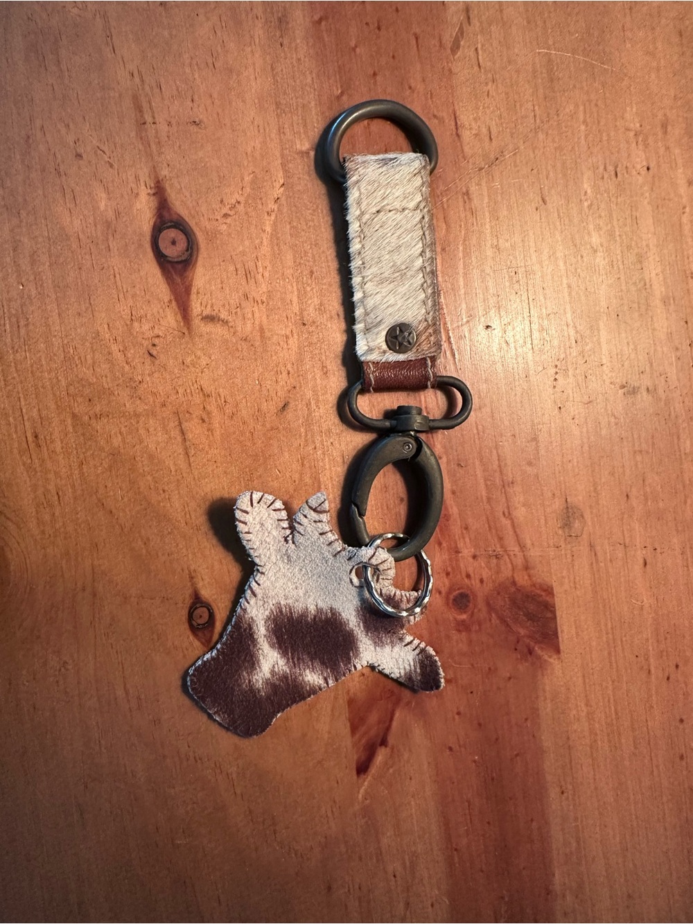 Myra bag cowhide Keychain